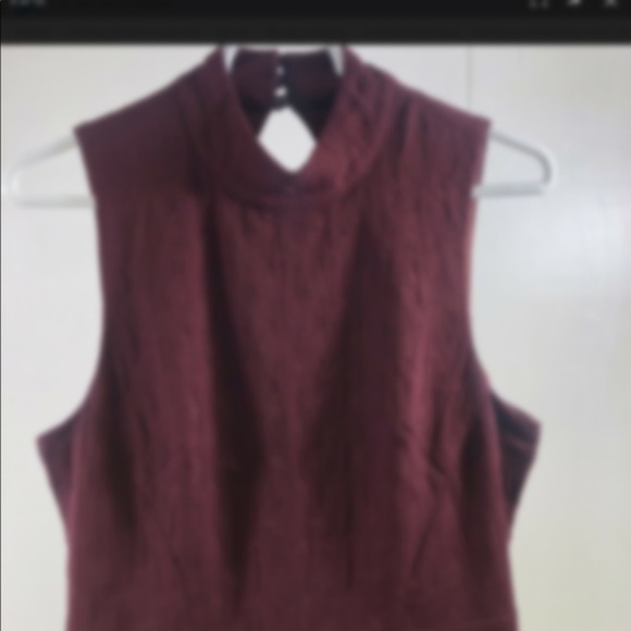 Anthropologie Mock Neck Knit Jumpsuit Size S - Picture 6 of 6